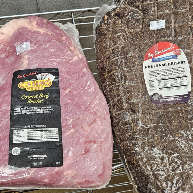 Meat by the pound.