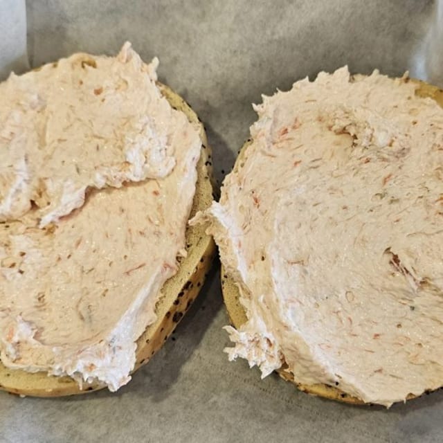 Bagel & Smoked Salmon Schmear.