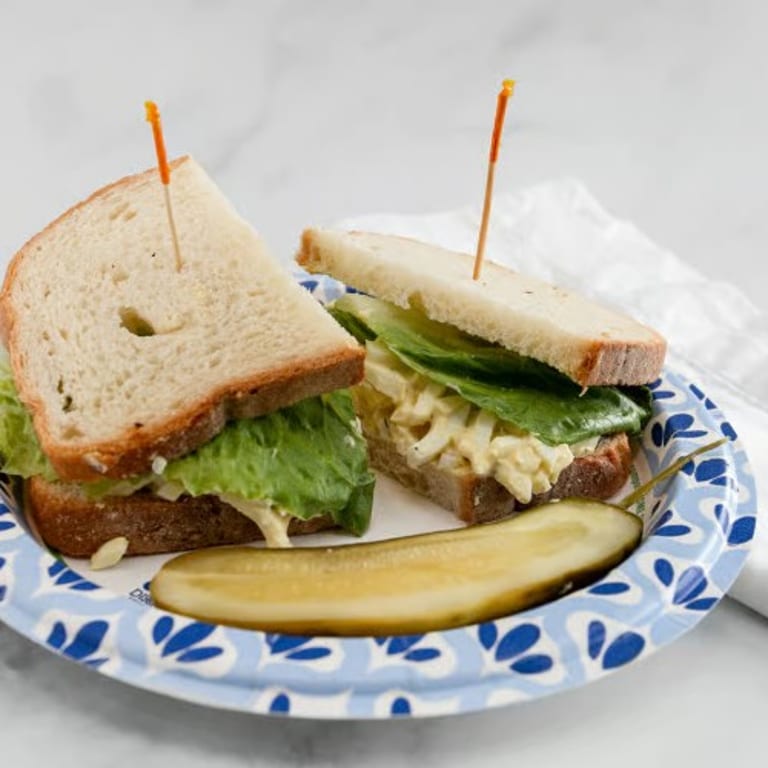 Delicious Egg Salad Sandwich
