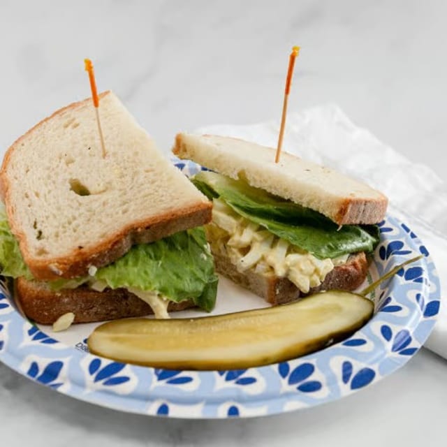 Egg Salad Sandwich 2 sizes.