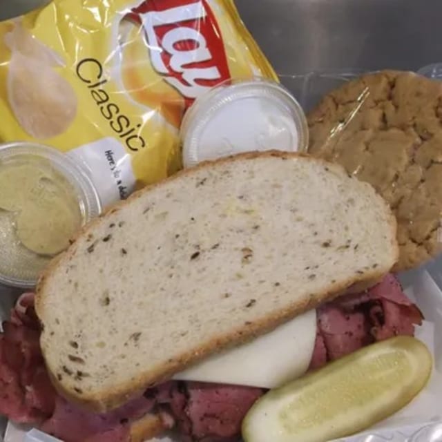 Smoked Beef Brisket or Pickled Tongue Box Lunch - Catering.