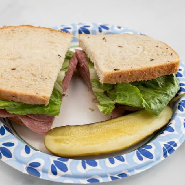 Salami Sandwich 3 sizes.