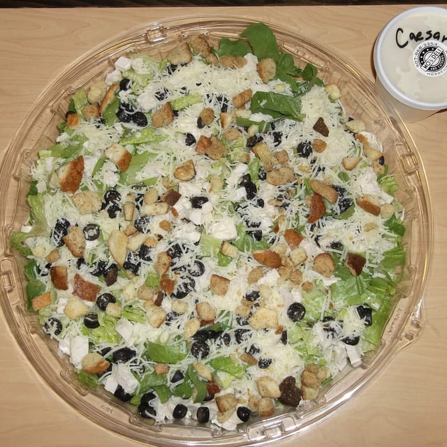 Chicken Caesar Salad Platter - Catering.