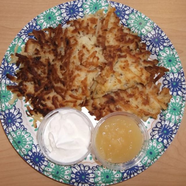 Potato Latkes.