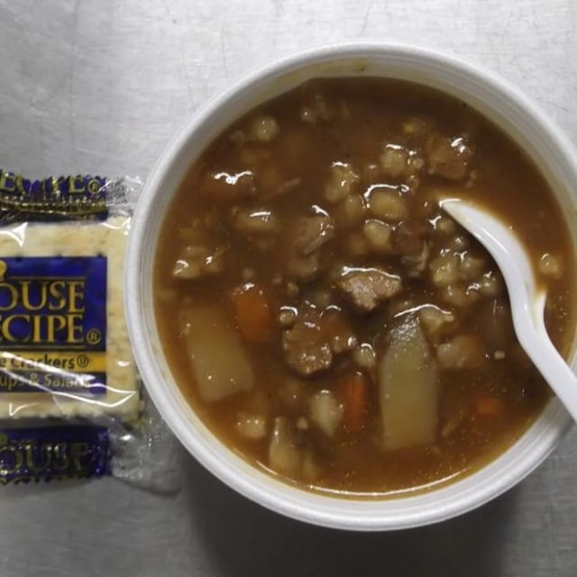 Beef Barley Soup.