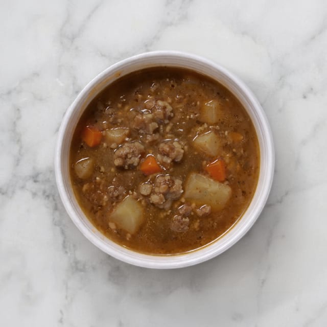 Beef Barley Soup.